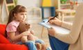 Cute,Little,Girl,At,Child,Psychologist's,Office